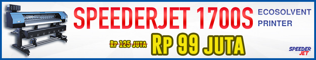 SpeederJet 1700S Ecosolvent Printer
