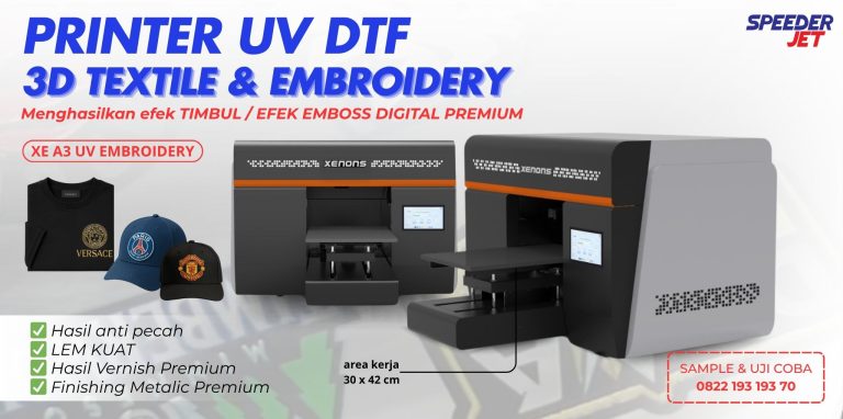 Menentukan Printer UV DTF : Sejauh mana janji dengan hasil cetak?