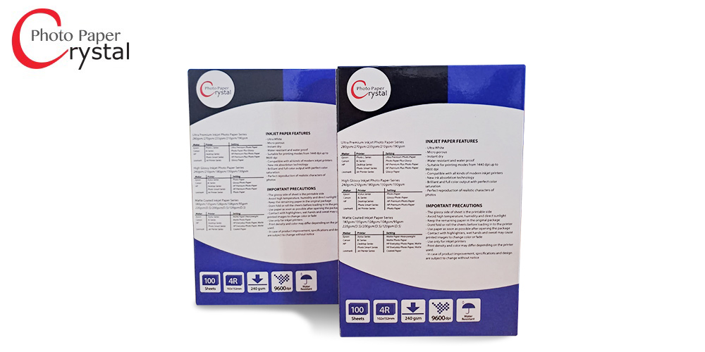 Crystal Inkjet Photo Paper 4R – 5R